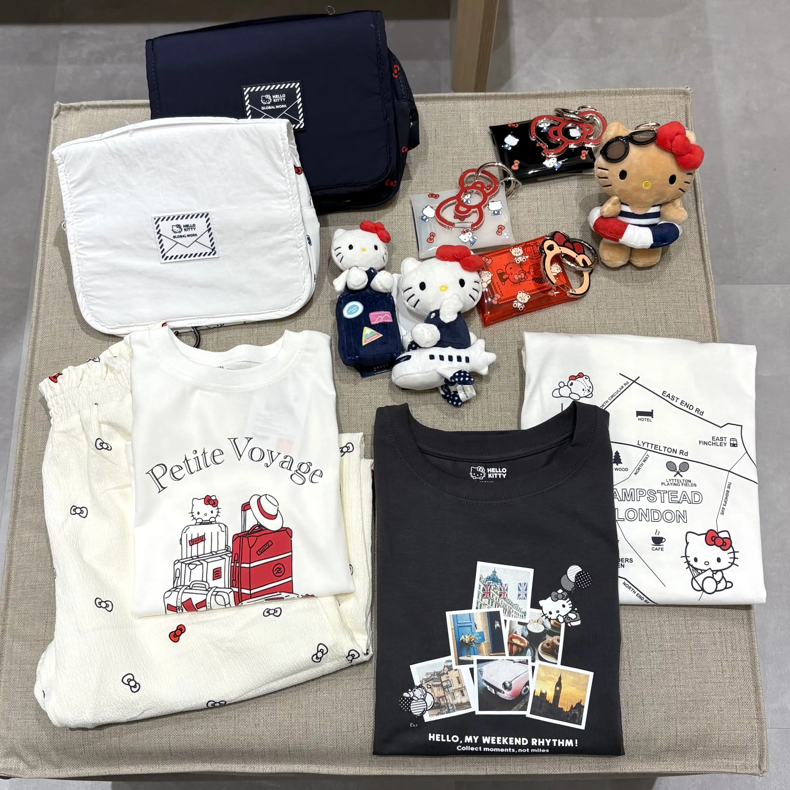 HELLO KITTY ×GLOBAL WORK