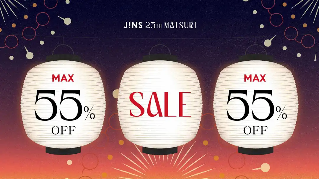 JINS 25TH MATSURI 第三弾スタート!