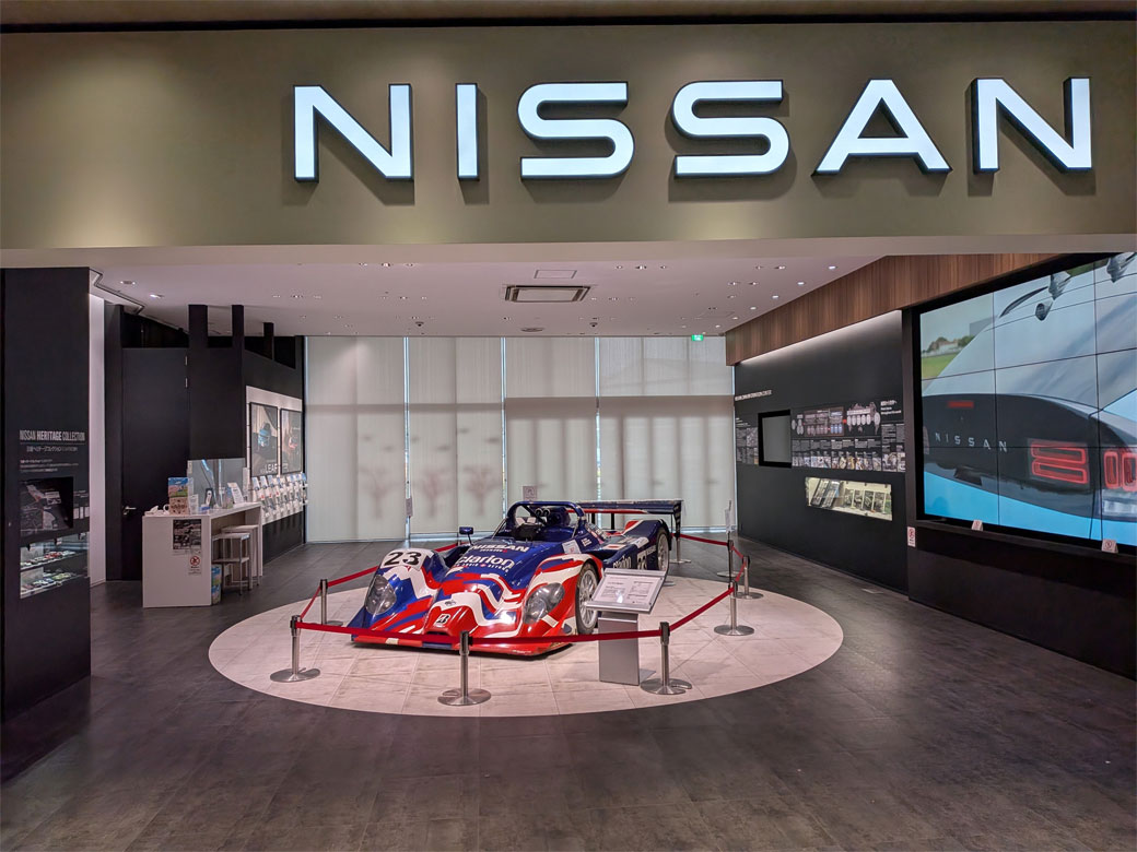 ニッサン R391(1999年) 展示中