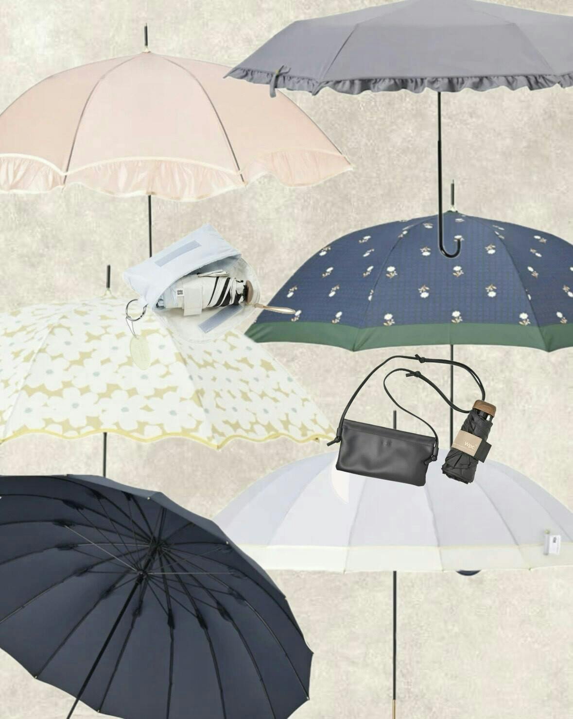 これからの日差しにもピッタリ!可愛い日傘・レインが新登場