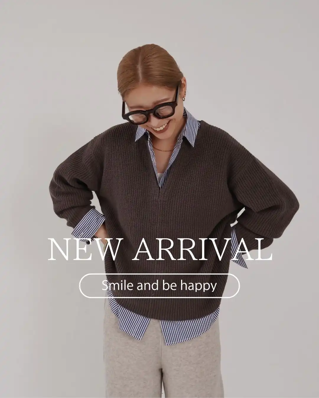 〈Smile and be happy〉別注シリーズ。