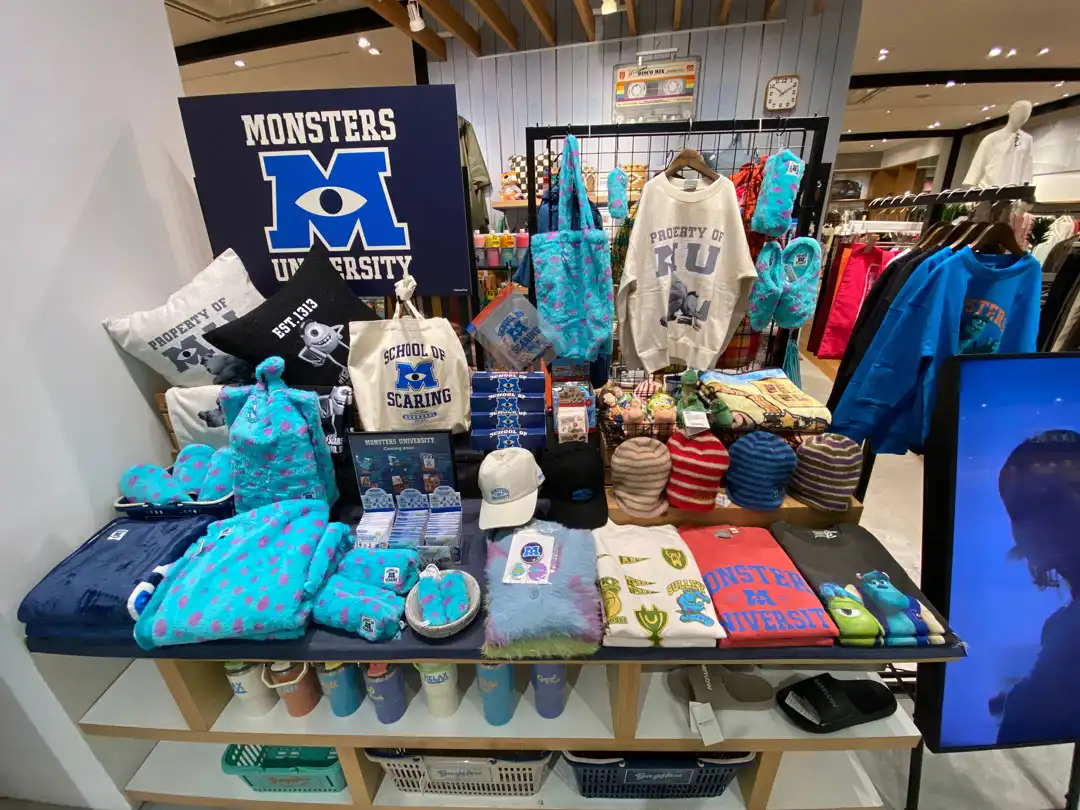 新商品【MONSTERS　UNIVERSITY】アパレル＆雑貨のご紹介