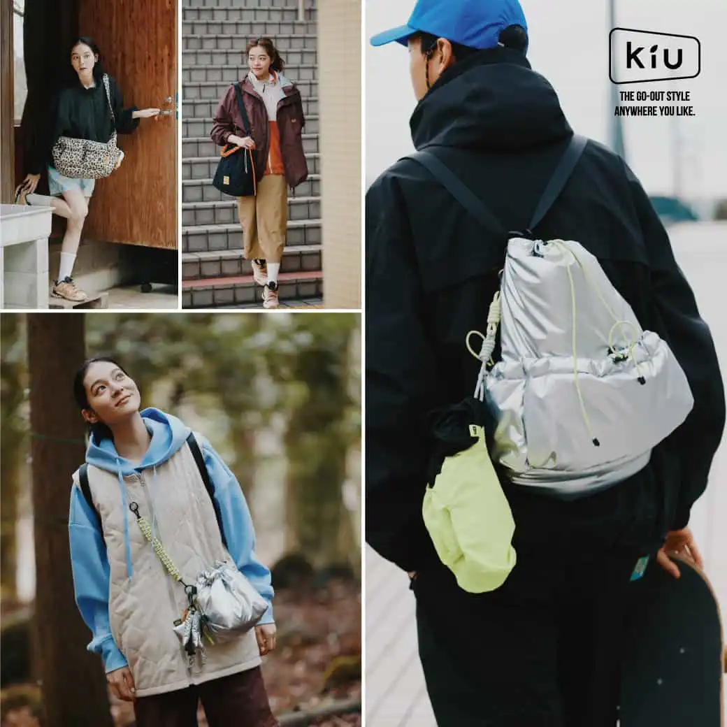今秋 新登場! KiU(キウ)の高機能ミニバッグ入荷です★