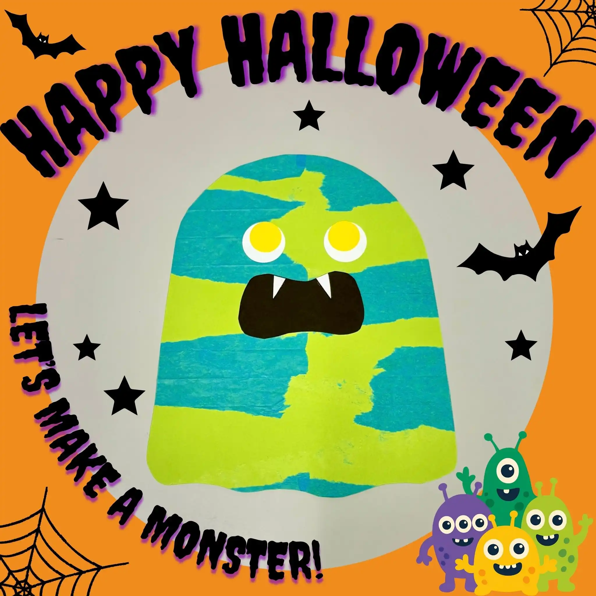 ハロウィンモンスター作り開催