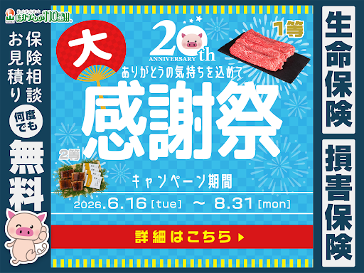 20周年大感謝祭開催中!