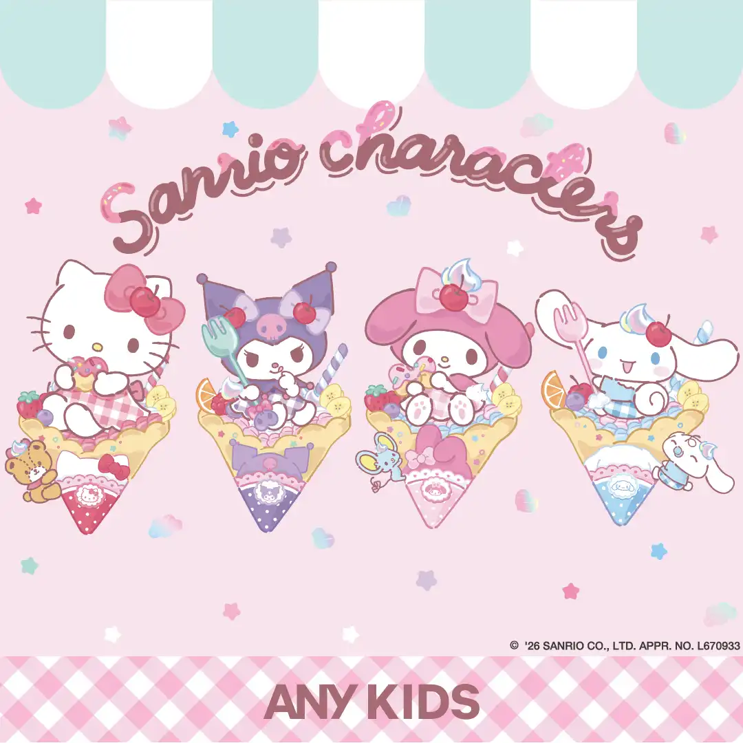 サンリオキャラクターズ×ANYKIDS