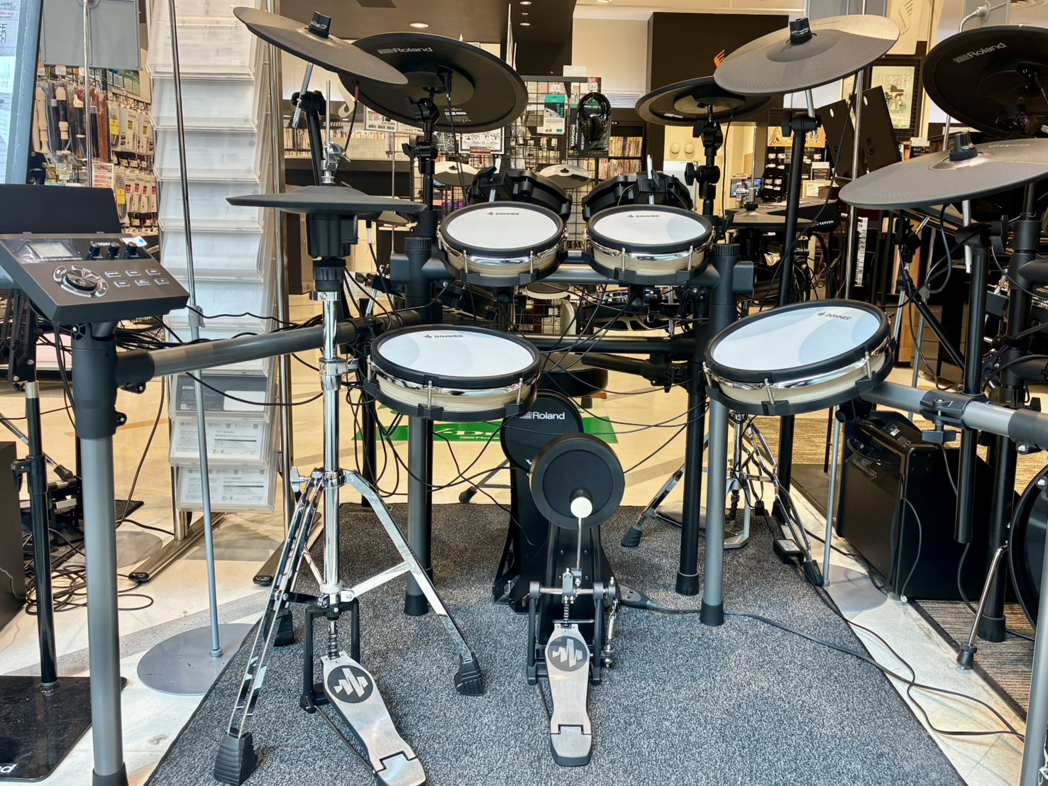 【店頭で試奏出来ます】電子ドラム「DONNER Groove Ultra SC」お取り寄せ受付中！