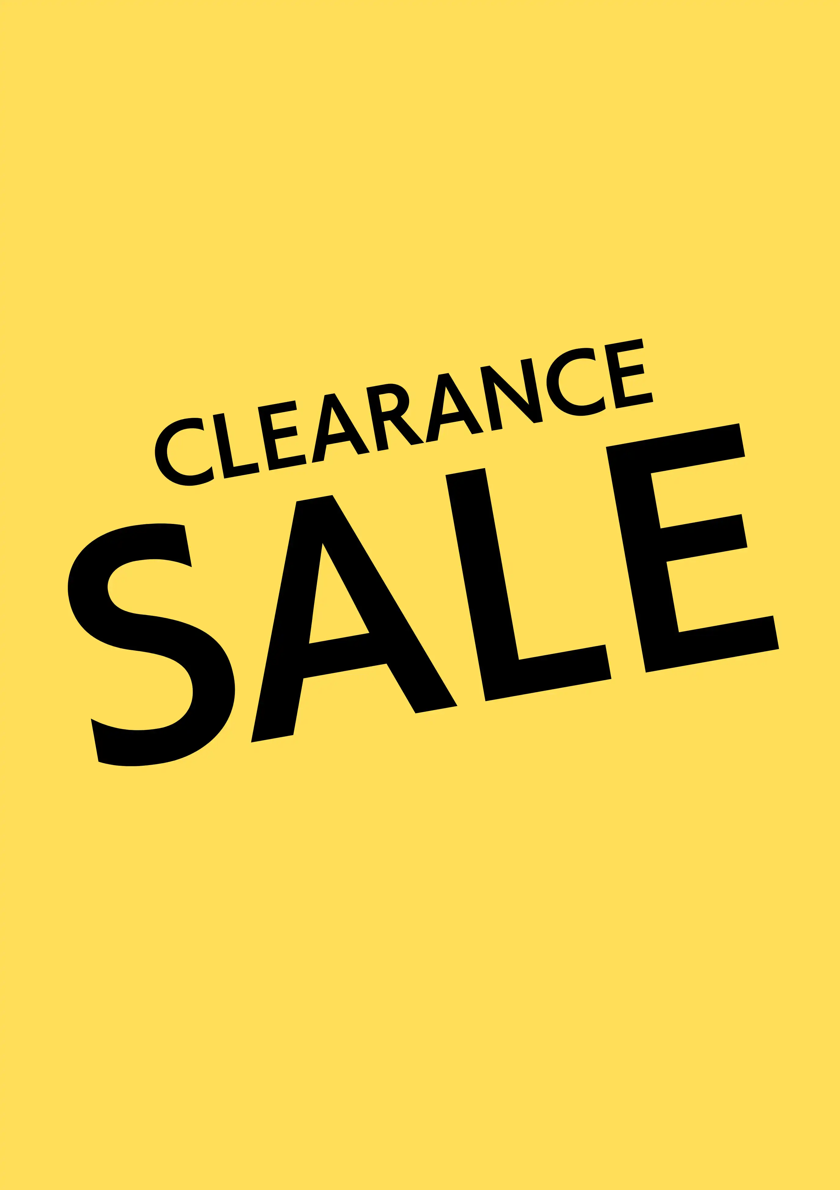 CLEARANCE SALE　開催中！