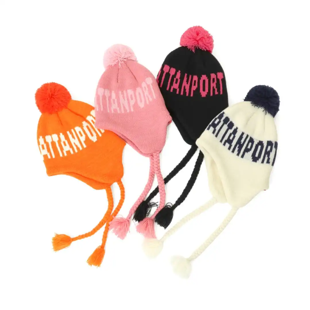 KIDS JACQUARD GUIDE KNIT CAP