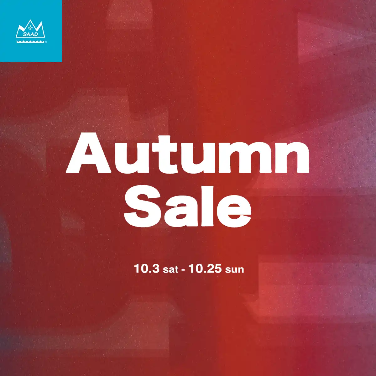 ■ AUTUMN SALE 開催のお知らせ ■