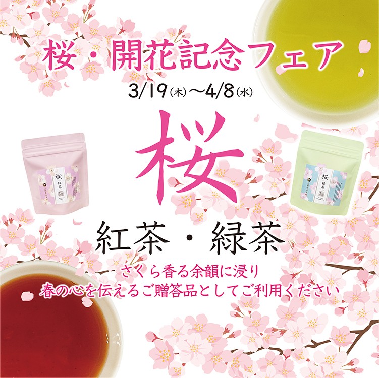 おかげさまで創業105周年　2026桜開花記念フェア