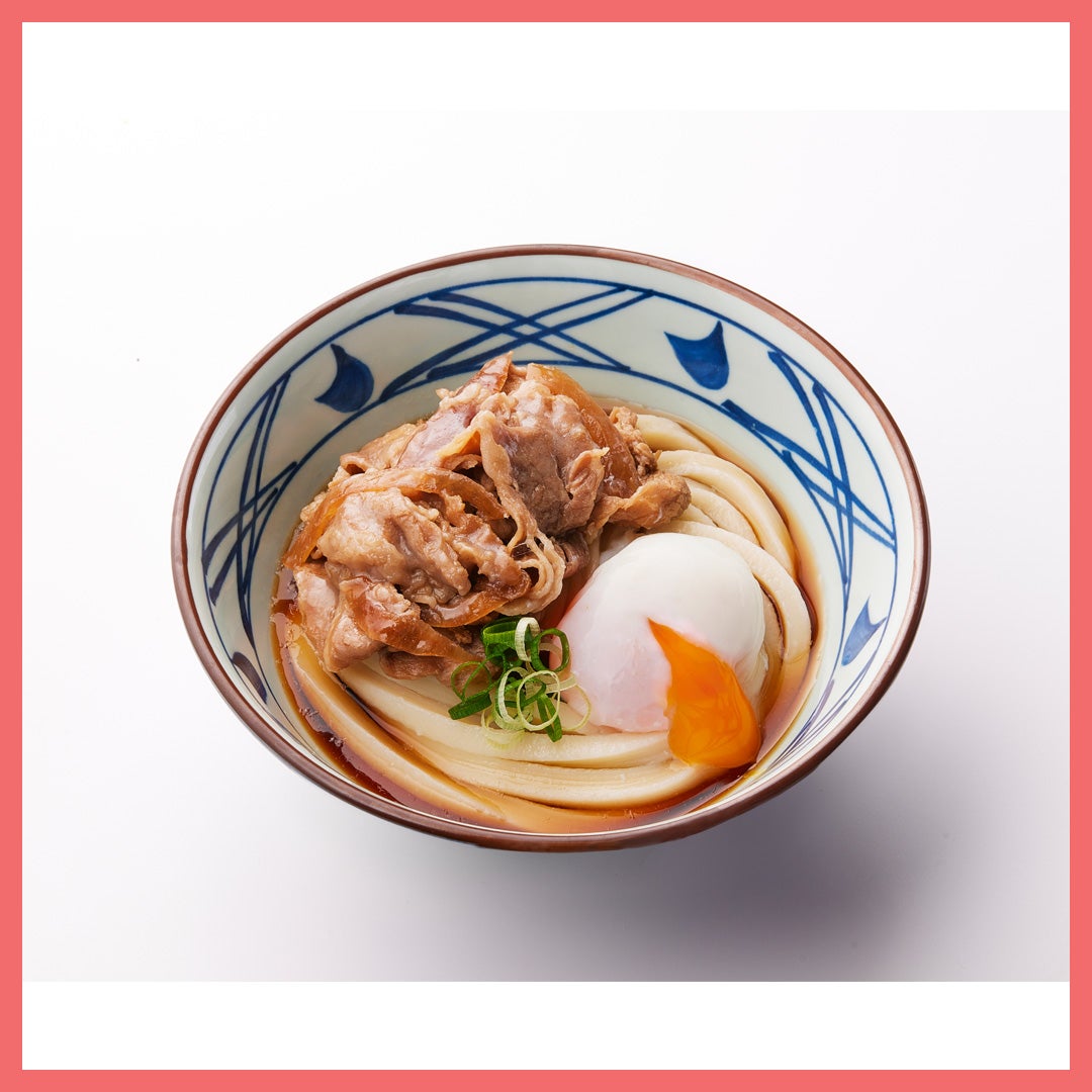 7/18(土)限定!! 先着50名さま 肉たまぶっかけうどん(並) 本体価格91円 税込価格100円 ご購入には整理券が必要です。