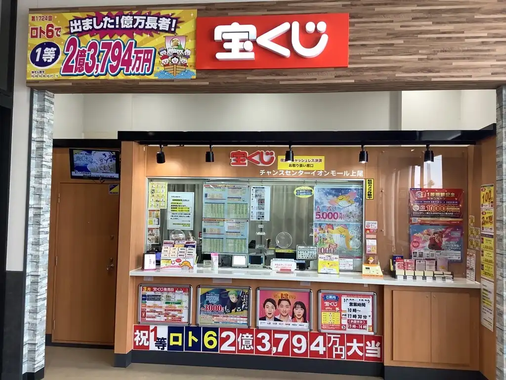 発売中の宝くじ