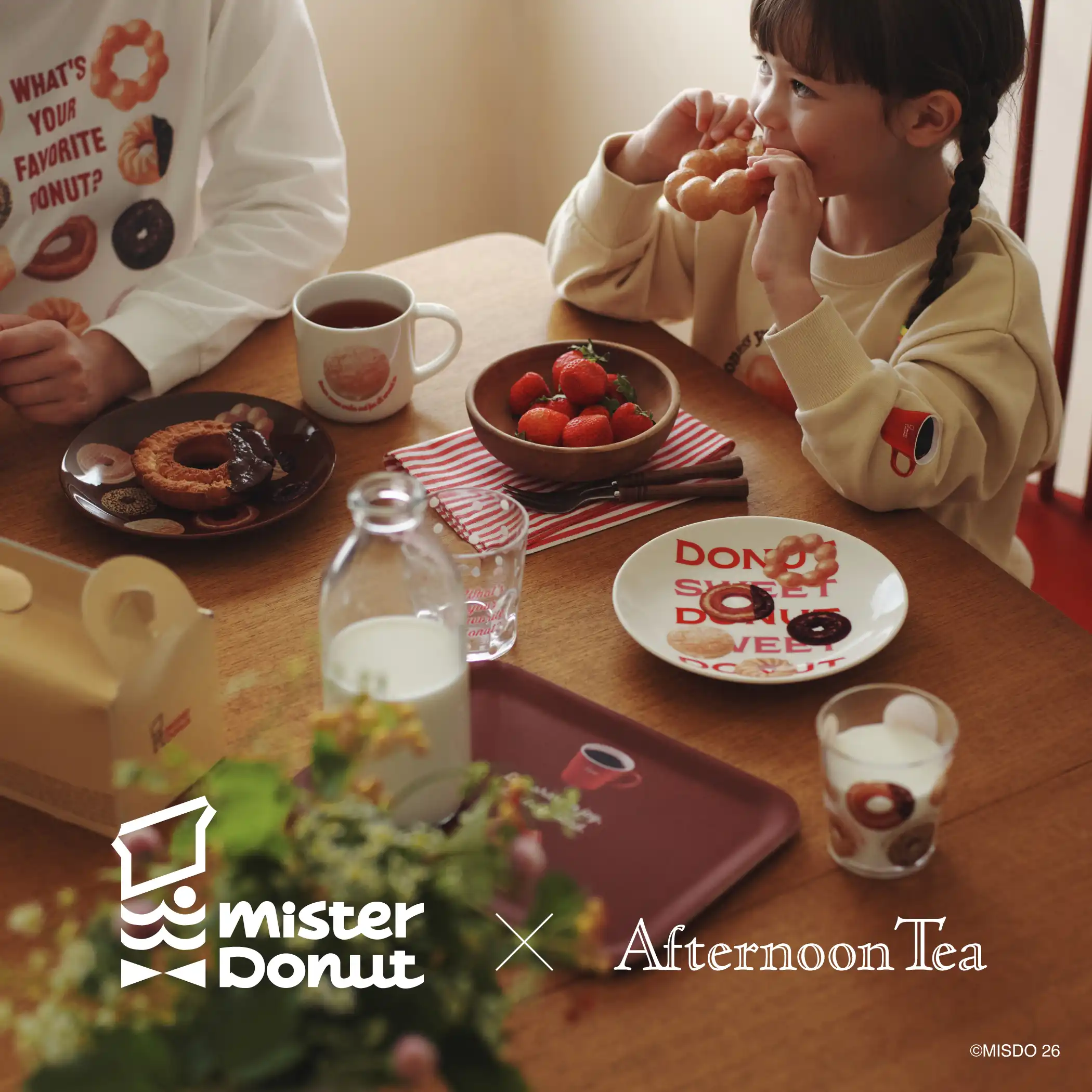 Mister Donut × Afternoon Tea
