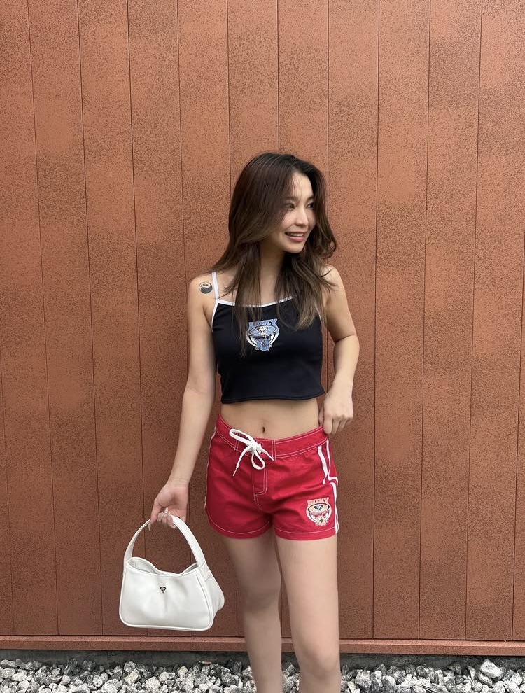 ROXY キャミソール　ボードショーツ