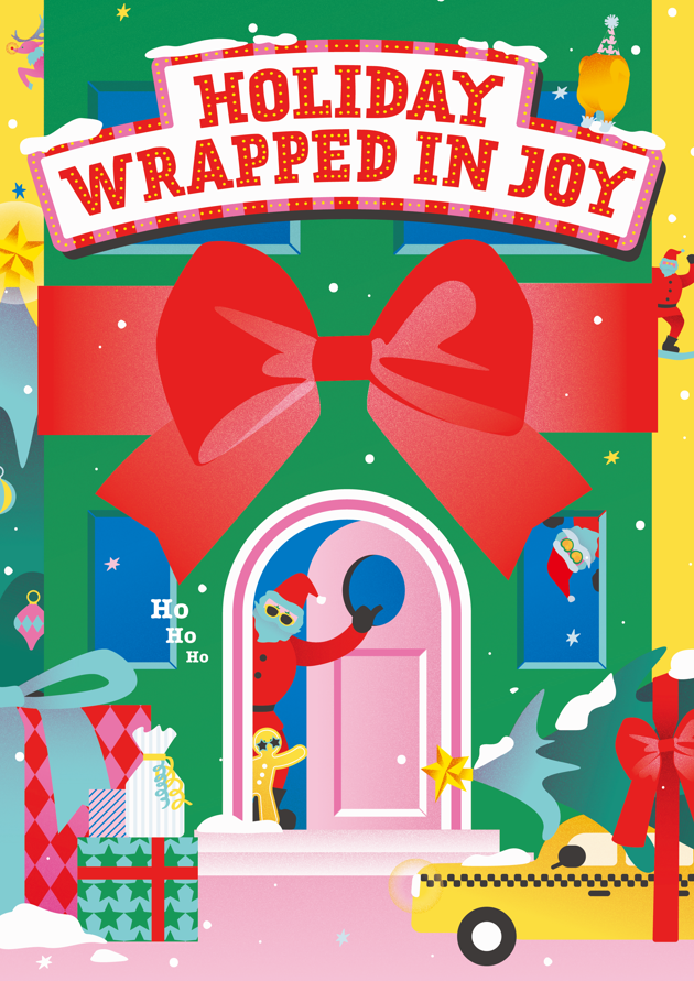 HOLIDAY WRAPPED IN JOY