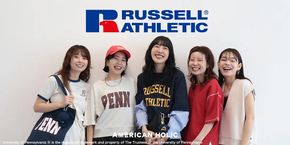 RUSSELL ATHLETIC とのオリジナルアイテムが登場！