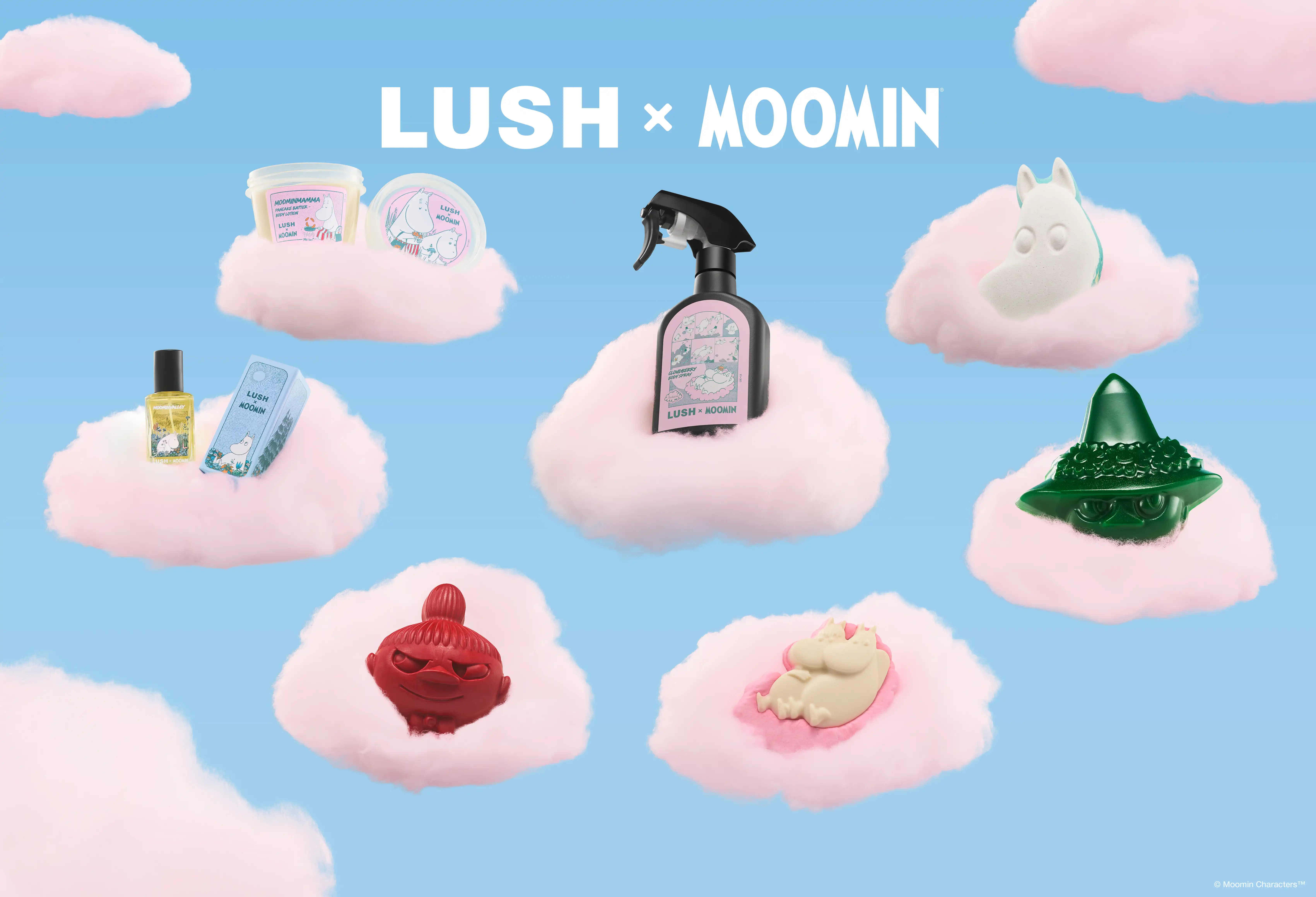 LUSH × MOOMINコラボ商品発売中♩