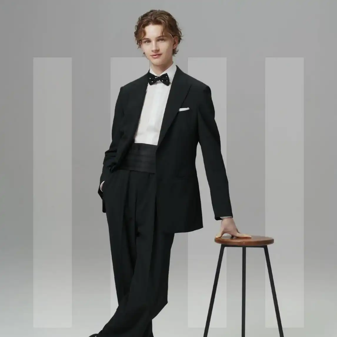 WIDE PANTS SUIT “CEREMONY” STYLE