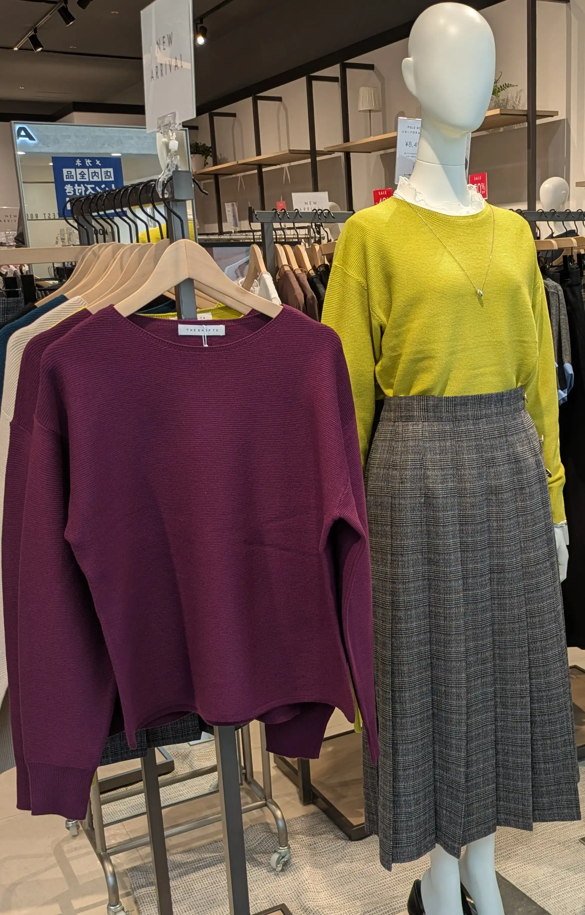 美映えガーターニット入荷!!