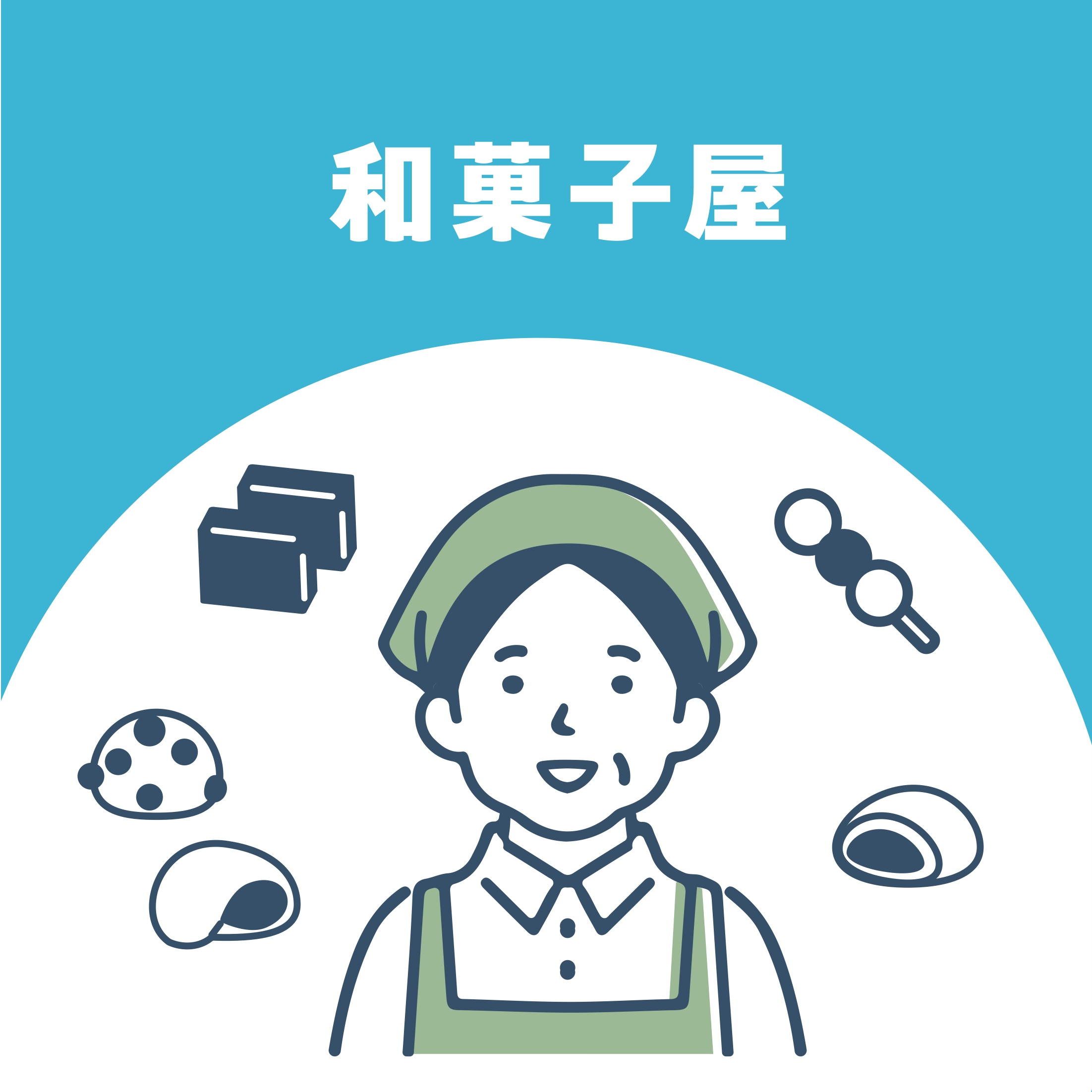 【お仕事体験】和菓子屋(花庵)