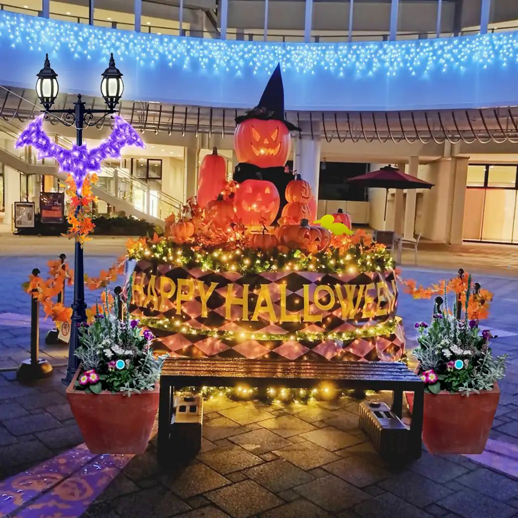 ハロウィンフォトスポット / ハロウィンイルミネーション