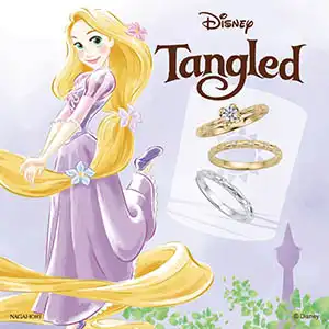 【大人気！結婚指輪・婚約指輪】 ディズニープリンセスシリーズ 塔の上のラプンツェル『ラプンツェル』