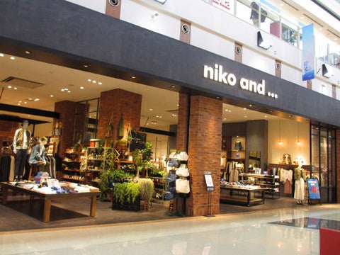 ショップ｜niko and｜イオンモール熊本