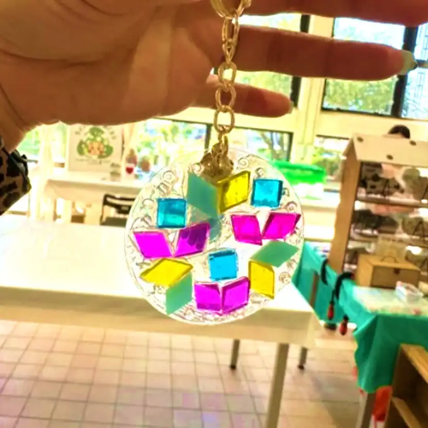 【ジュージヤカルチャーセンター】トルコガラスのキーホルダー作り