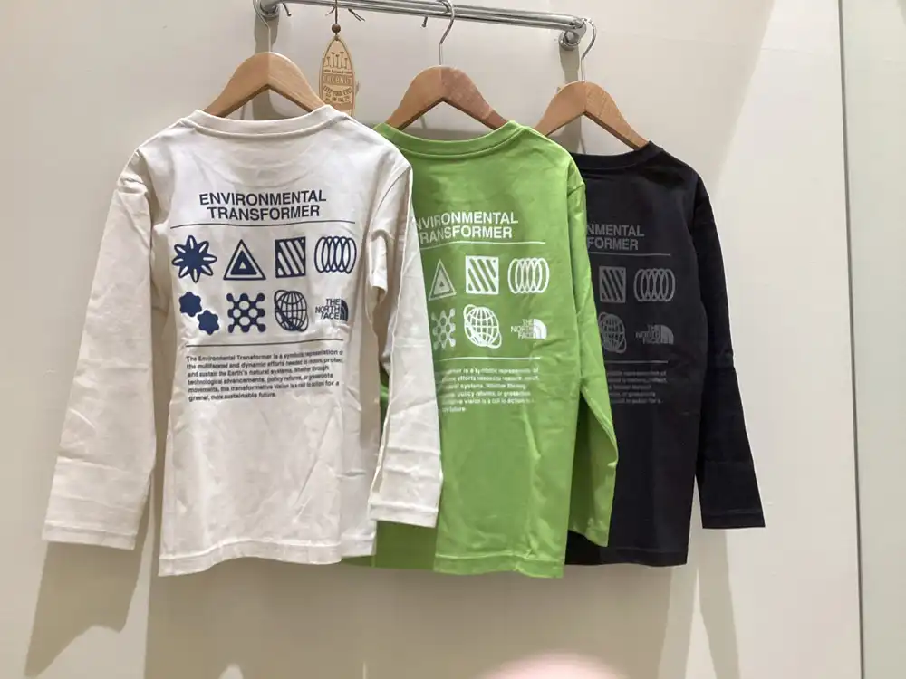 キッズロングTシャツ【THE NORTH FACE】ノースフェイス入荷！