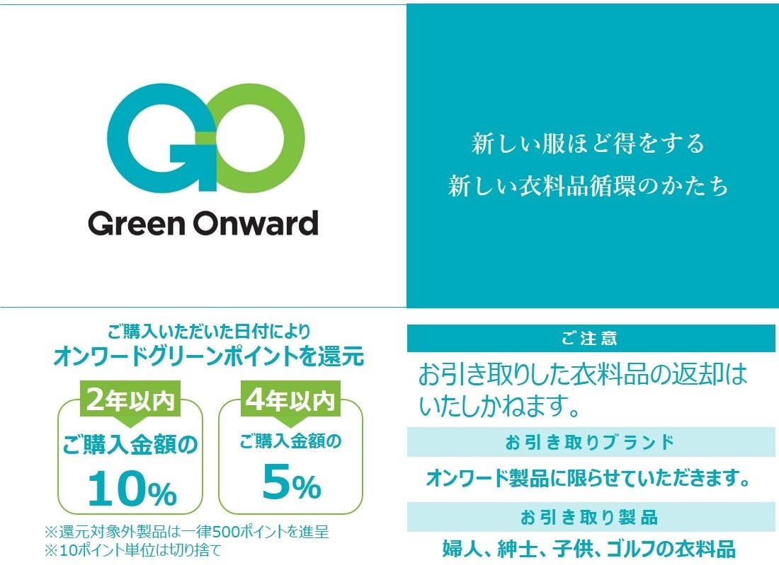 オンワード・グリーンキャンペーン