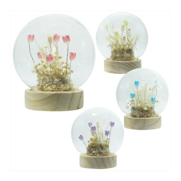 光るLEDフラワーアレンジメント_1