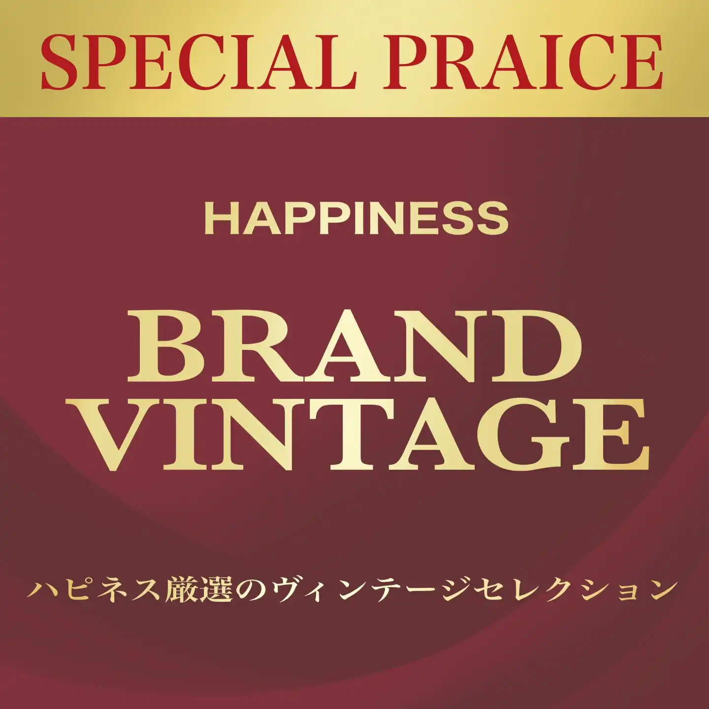 【期間限定】ブランドヴィンテージスペシャルプライス！