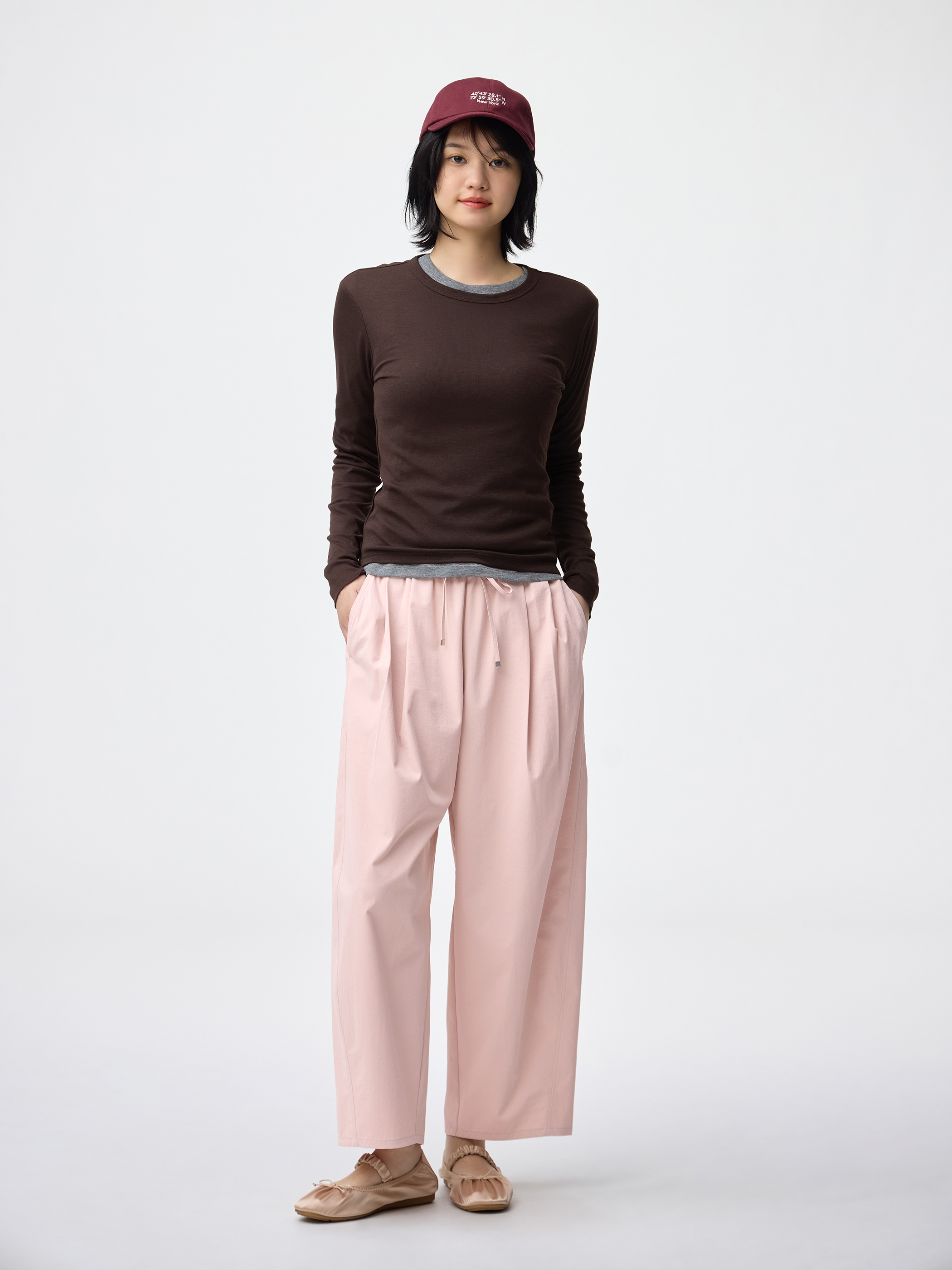 バレルアンクルパンツ