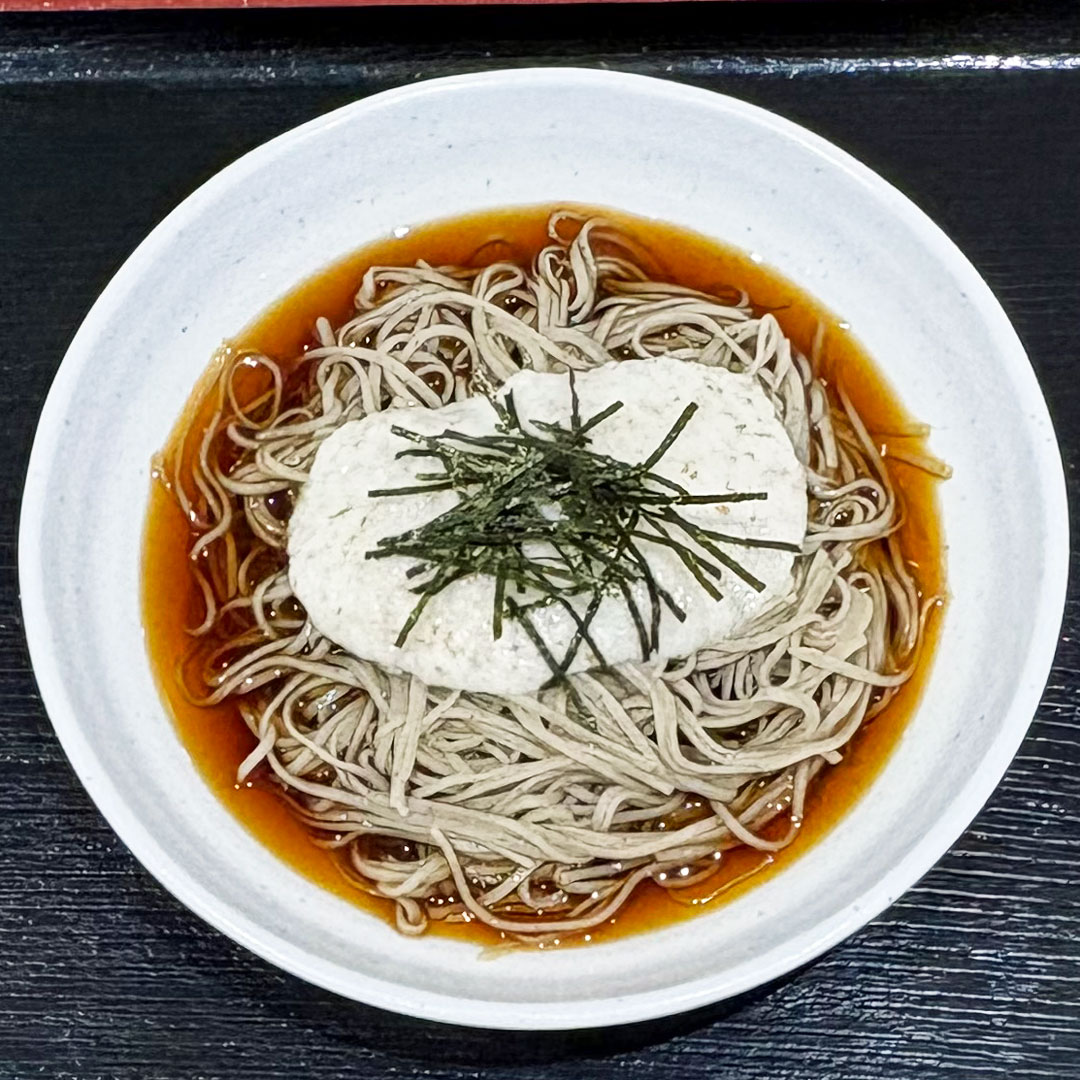 冷信州とろろそば