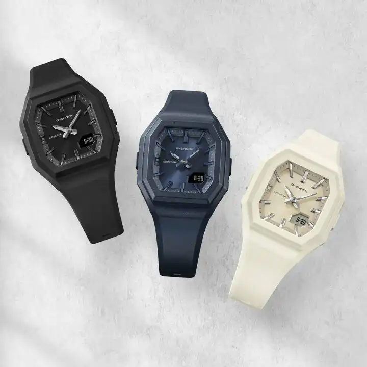 さらに小さく、よりエレガントに。 ミニマルデザインのG-SHOCK。