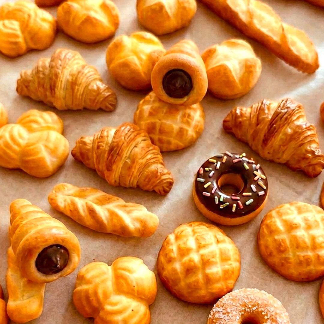 【整理券制】～樹脂粘土で本物そっくりなミニチュアの世界～えらべる‟ミニパン“ワークショップ