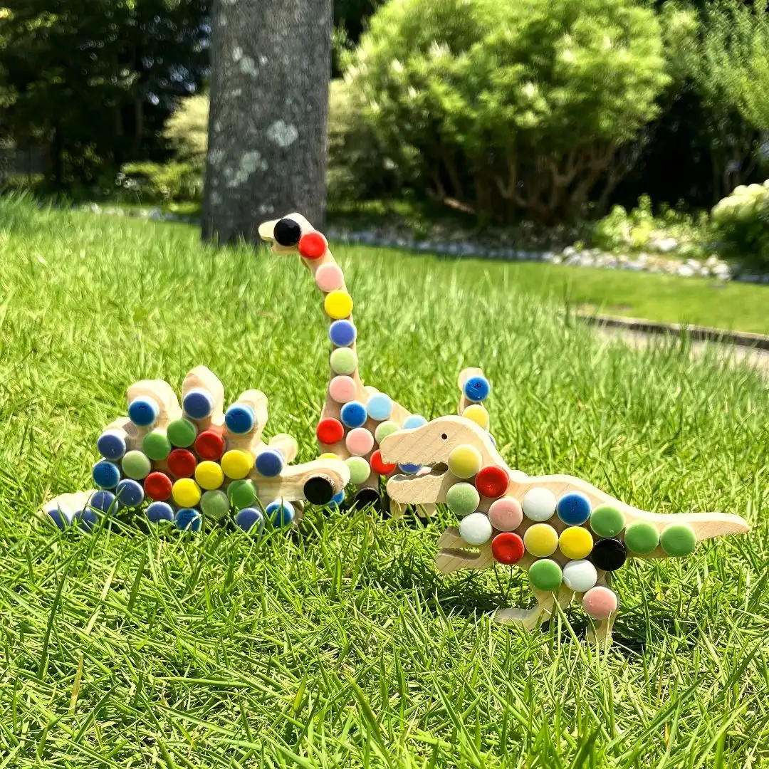 イオンモールdeデンパーク　モザイクザウルスを作ろう！