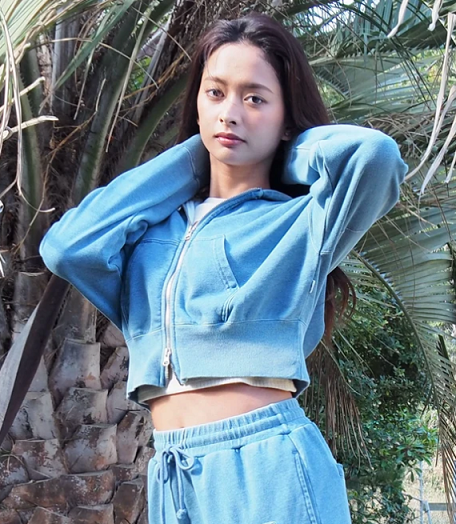 BILLABONG ウィメンズ LOOSE CROPPED WASHED ZIP PARKA パーカー