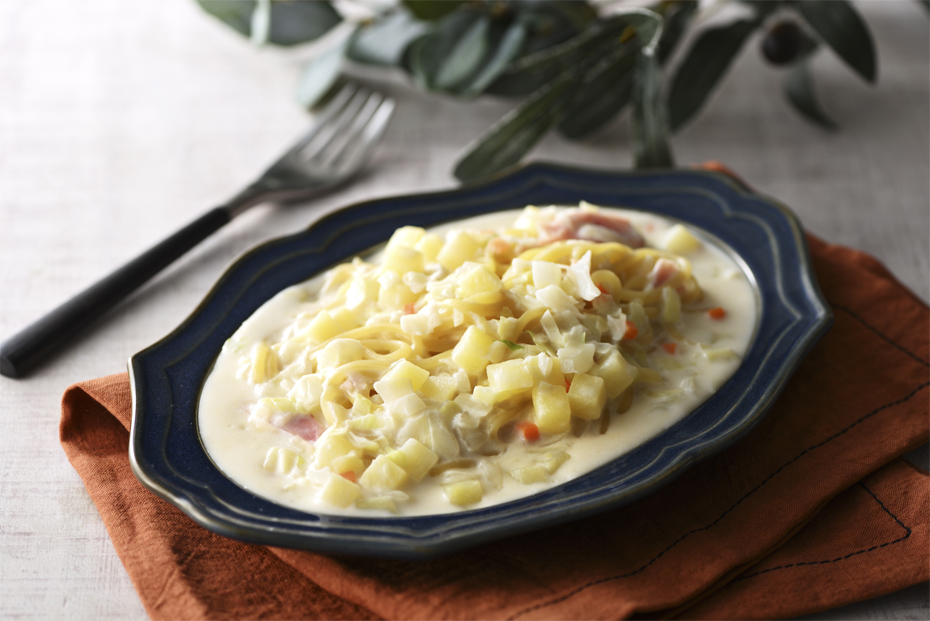 ＼茹でたてモチモチ「生パスタ！」／