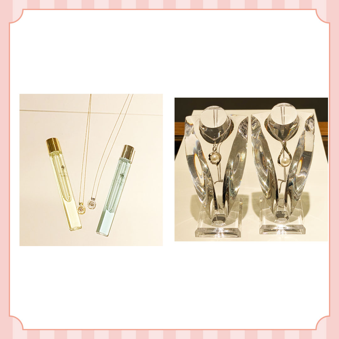 SVパールネックレス/SVダンシングネックレス