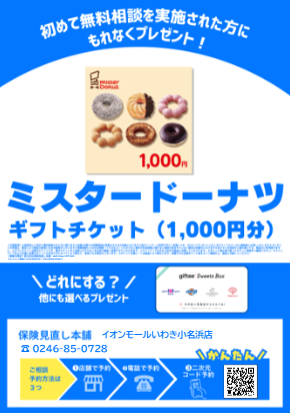 選べるノベルティキャンペーン
