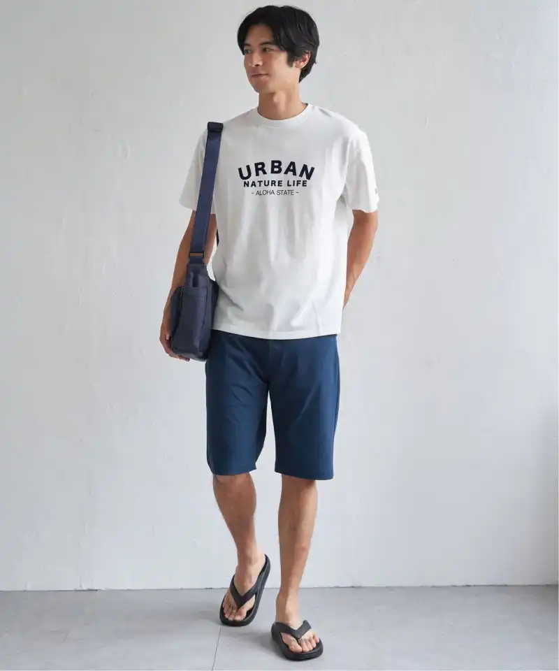 クリアランス URBAN NATURE LIFE鹿の子プリントT30%off