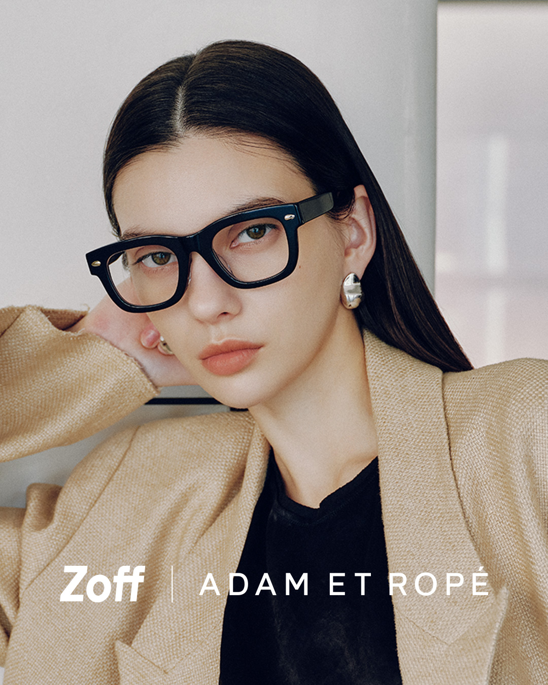 ZoffとADAM ET ROPÉのコラボレーションアイエウェア第二弾「Zoff｜ADAM ET ROPÉ」新作全18種が登場　服とつながるアイウェア提案