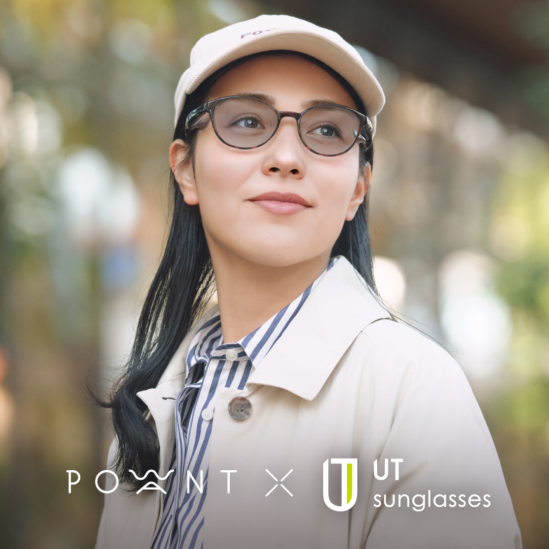鼻パッドなしサングラス「UT sunglasses」から、パリミキ限定 POWANTコラボモデルが登場!