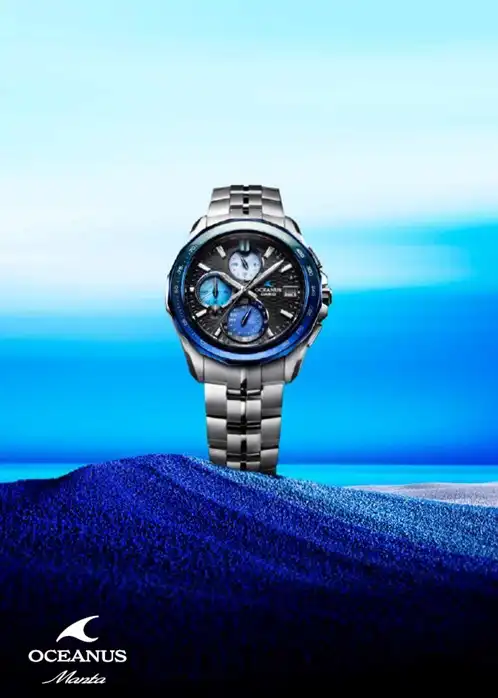 CASIO OCEANUS「阿波藍」モデル入荷