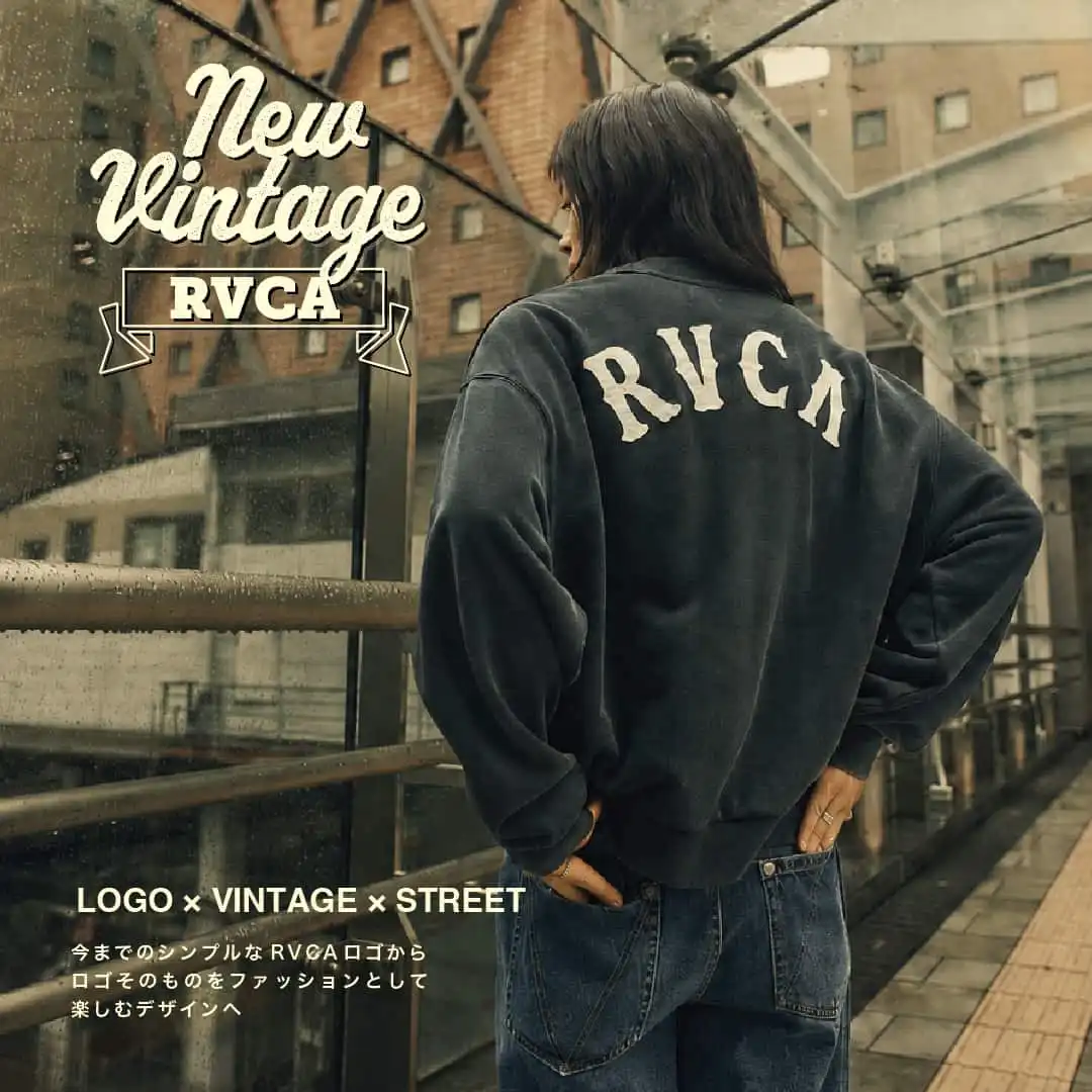 ☆2026FW RVCA新作レディーススウェット☆