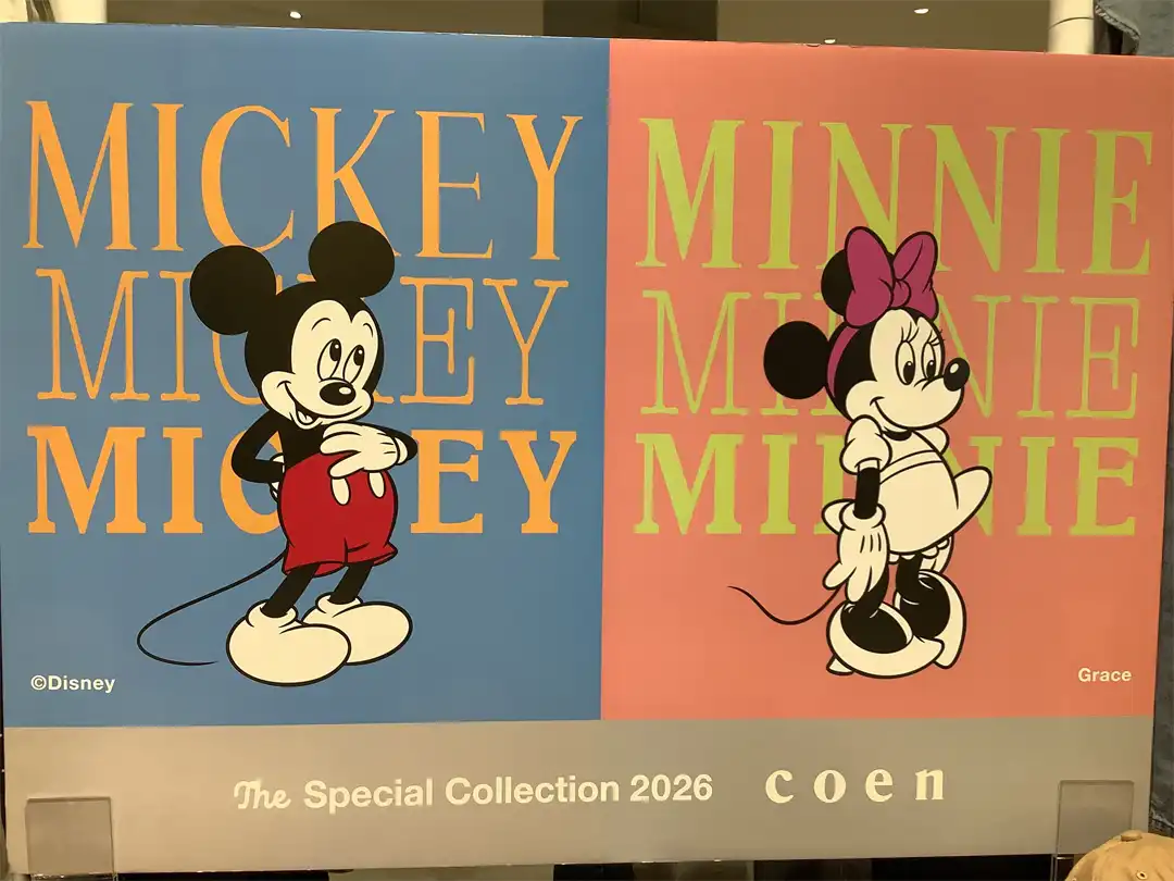 ミッキーコラボアイテム入荷しました!