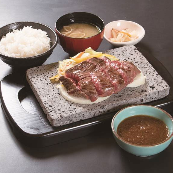 石焼きステーキ贅