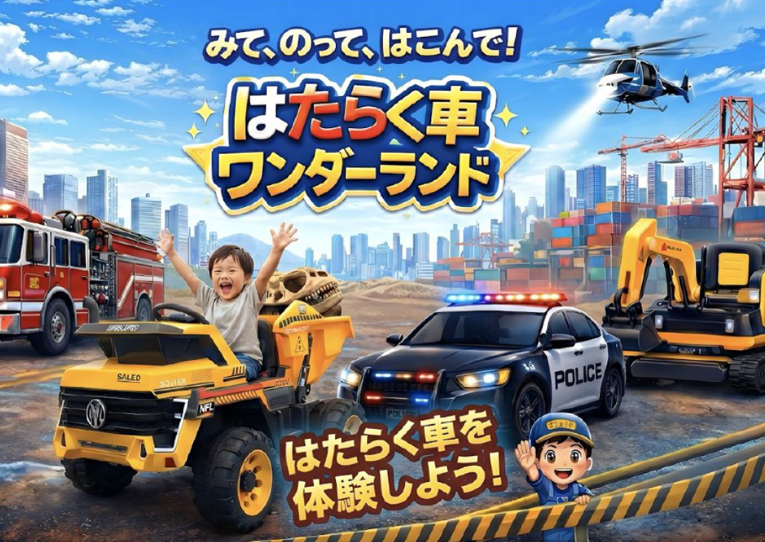 Softbank Presents！みて、のって、はこんで！はたらく車ワンダーランド！